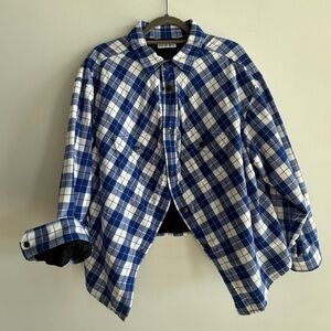 Balenciaga Quilted Checkered Shirt/Jacket